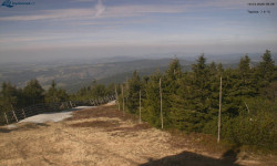 Lysá hora, pohled na západ