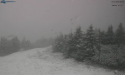 Lysá hora, pohled na západ