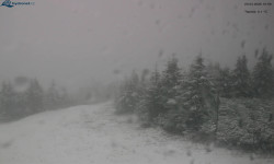 Lysá hora, pohled na západ