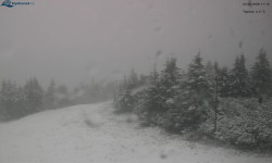 Lysá hora, pohled na západ