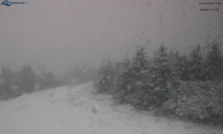 Lysá hora, pohled na západ