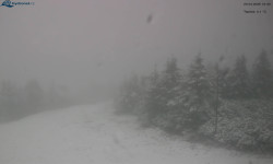 Lysá hora, pohled na západ