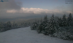 Lysá hora, pohled na západ