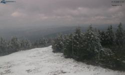 Lysá hora, pohled na západ