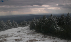 Lysá hora, pohled na západ