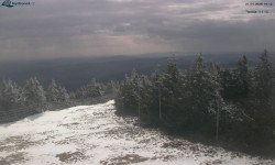 Lysá hora, pohled na západ