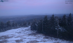 Lysá hora, pohled na západ