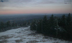 Lysá hora, pohled na západ