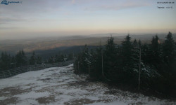 Lysá hora, pohled na západ