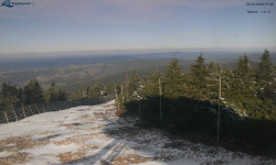 Lysá hora, pohled na západ
