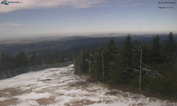 Lysá hora, pohled na západ