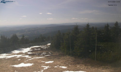 Lysá hora, pohled na západ