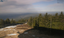 Lysá hora, pohled na západ