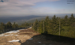 Lysá hora, pohled na západ