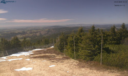 Lysá hora, pohled na západ