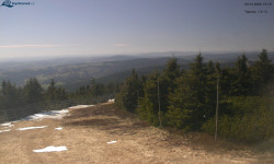 Lysá hora, pohled na západ