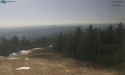 Lysá hora, pohled na západ