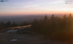 Lysá hora, pohled na západ