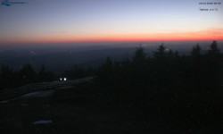 Lysá hora, pohled na západ