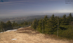 Lysá hora, pohled na západ