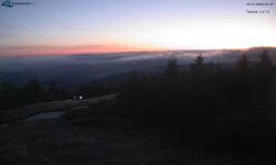 Lysá hora, pohled na západ