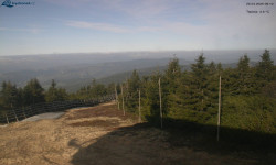 Lysá hora, pohled na západ