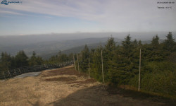 Lysá hora, pohled na západ