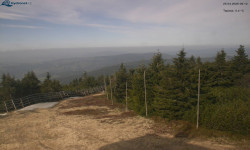 Lysá hora, pohled na západ