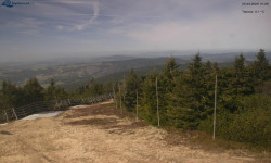 Lysá hora, pohled na západ