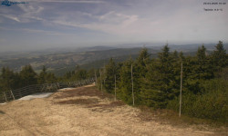 Lysá hora, pohled na západ