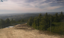 Lysá hora, pohled na západ