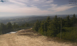 Lysá hora, pohled na západ