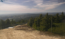 Lysá hora, pohled na západ