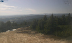 Lysá hora, pohled na západ