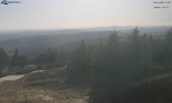 Lysá hora, pohled na západ