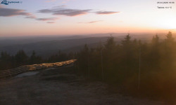 Lysá hora, pohled na západ