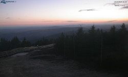 Lysá hora, pohled na západ