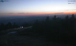 Lysá hora, pohled na západ