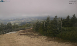 Lysá hora, pohled na západ