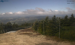 Lysá hora, pohled na západ