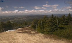 Lysá hora, pohled na západ