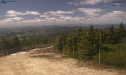 Lysá hora, pohled na západ