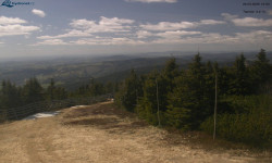 Lysá hora, pohled na západ