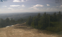 Lysá hora, pohled na západ