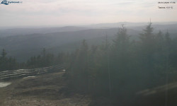 Lysá hora, pohled na západ