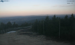 Lysá hora, pohled na západ