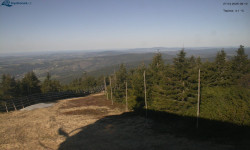 Lysá hora, pohled na západ