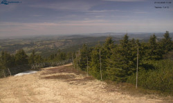 Lysá hora, pohled na západ