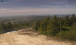 Lysá hora, pohled na západ