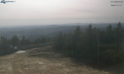 Lysá hora, pohled na západ